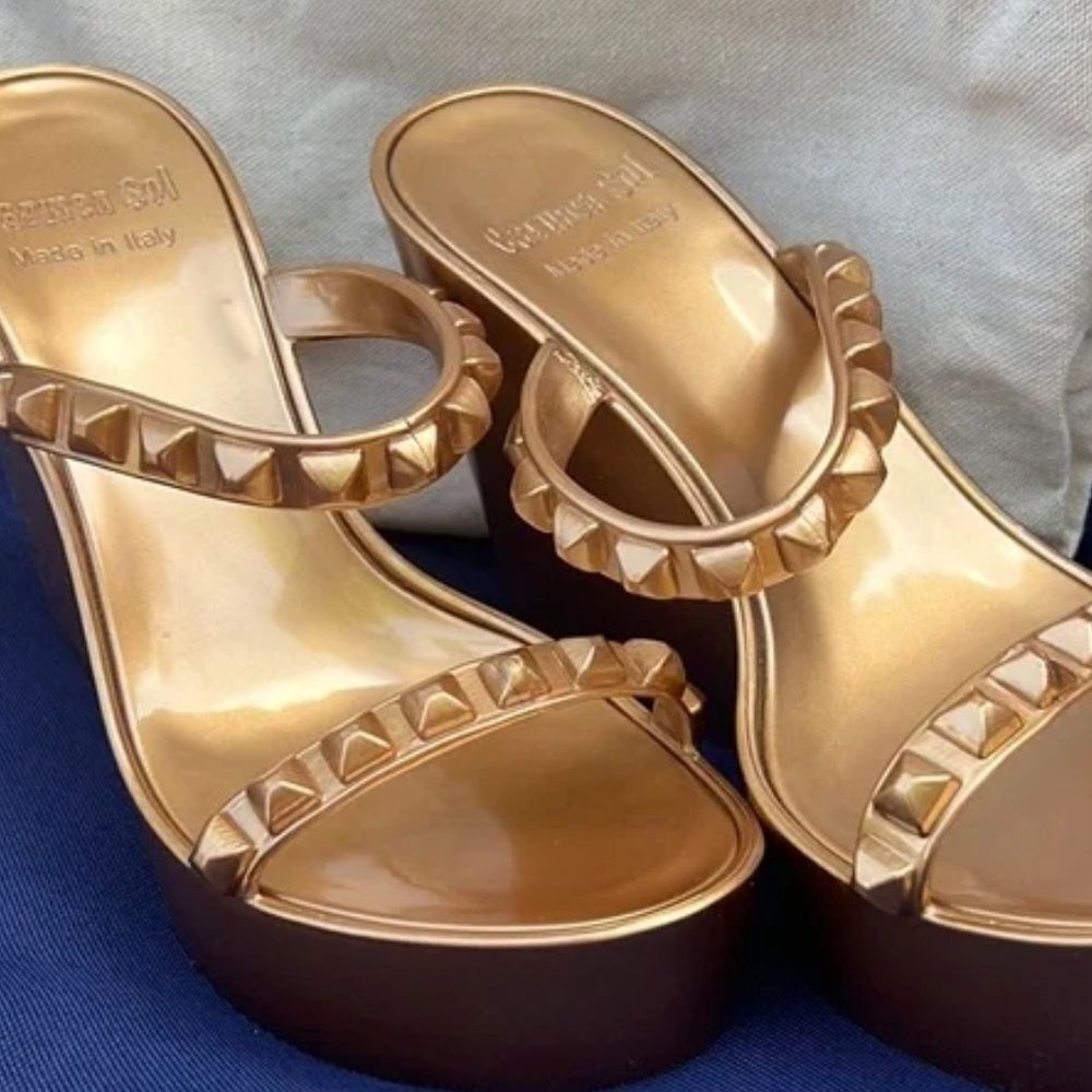 Carmen SOL Tonino Wedge - Metallic Jelly - Picture 2 of 4